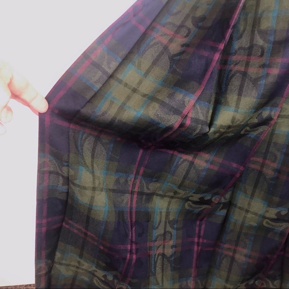 PENDLETON VINTAGE CLASSIC PLEATED WOOL SKIRT - Picture 6 of 14